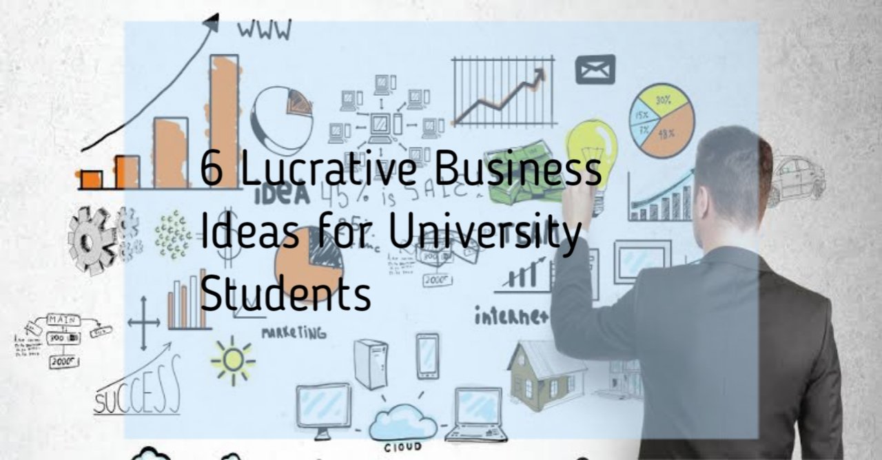 Lucrative business ideas for students