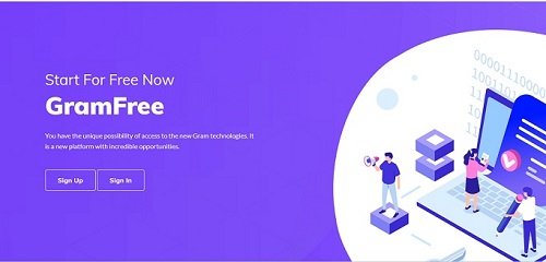 Gramfree Sign Up